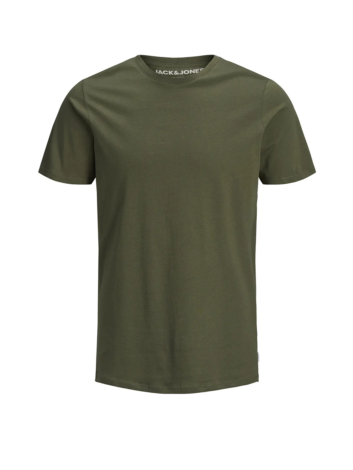 JACK & JONES | T-Shirt Slim Fit JJEORGANIC | olive